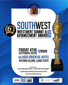 South West Investment Summit & Advancement Award 2025